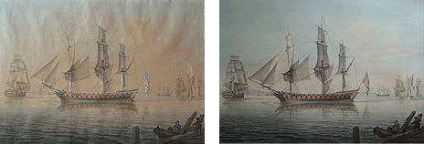 F. J. de la Cour, 1829. Watercolour.