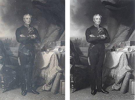 Duke of Wellington. 1853. Lucas & Cousins. India print.